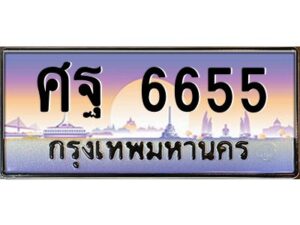 3.ทะเบียนรถแนะนำ 6655 เลขประมูล หมวดเก่า ศฐ 6655 จองก่อนมีสิทธิ์ก่อน